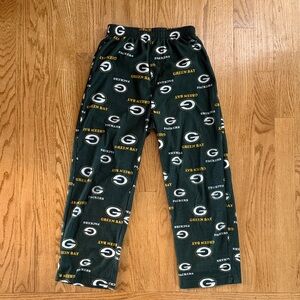 NFL Team Apparel Kids Green Bay Packers Pajama Pants